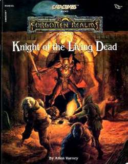 AD&D D&D Module Catacombs KNIGHT OF THE LIVING DEAD VGC! TSR Dungeons 