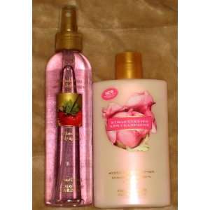   AND CHAMPAGNE BODY SPLASH AND LOTION BRAND NEW 