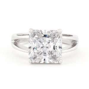   Carat Princess Cut CZ Diamond Solitaire Ring: kate bissett: Jewelry