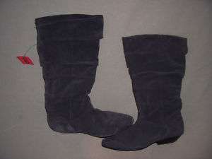 Report womens size 6 brown brushed leather boots NEW   