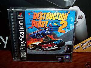 Sony Playstation Destruction Derby 2 COMPLETE  