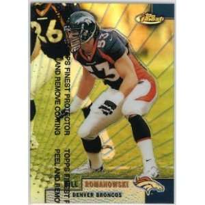  Bill Romanowski Denver Broncos 1999 Finest Refractors #115 