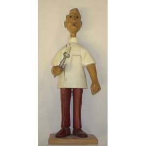  Romer 12 Wooden Dentist Figure (Made in Italy 