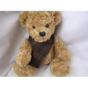   Plush Toy 11 Collectible ; with Scottish Plaid Scarf 