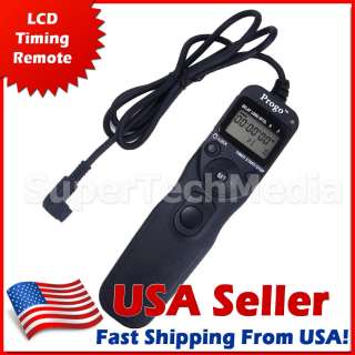 Timer Remote Shutter Release for SONY A100 A200 A350 A700 A900 RM S1AM
