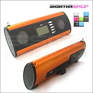   Portable mini speaker&FM radio, Remote control, for Udisk SD MP3 PC