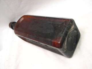 nice vintage medicine bottle. In overall good or better condition 