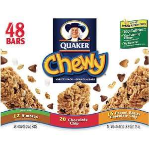 Chewy Granola Quaker Chewy Granola Variety Pack, 48ct.:  