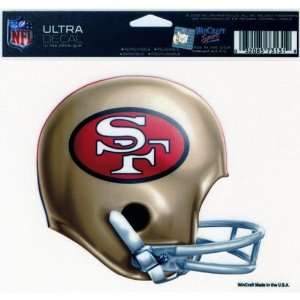  San Francisco 49ers   Helmet Decal: Automotive