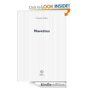 Navettes (Fiction) (French Edition) Claude Ollier  Kindle 