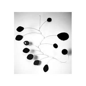  Black Modern Hanging Art Mobile   Calder Inspired Hip 