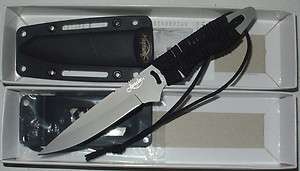New Junglee Solace Fixed Blade Knife w/ Paracord Lanyard in Box  