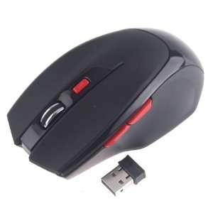 New 2.4G 2.4GHz Optical Gaming Wireless 6 buttons Mouse 