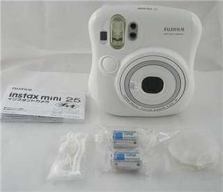 Fujifilm instax camera Cheki mini 25 White + Gift ★★  
