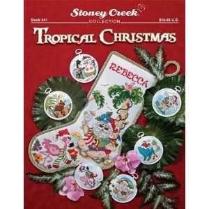  Tropical Christmas   Cross Stitch Pattern Arts, Crafts 