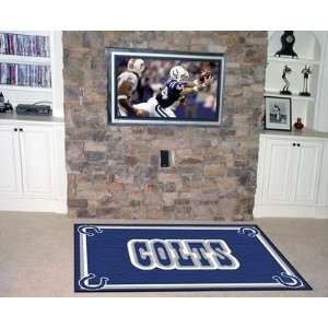   Colts 4X6 ft Area Rug Floor/Door Carpet/Mat: Sports & Outdoors