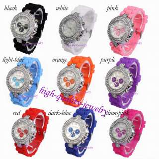   watch with additional 1 piece free battery 3 small dial is adornment