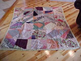 Early Antique Southern Chicken Foot Stitch Quilt BEAUTY  