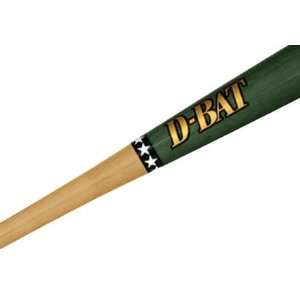  D Bat Pro Maple 72 Half Dip Baseball Bats GREEN 30 Sports 