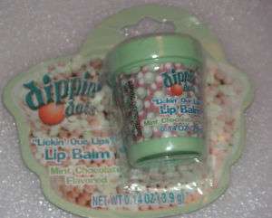 DIPPIN DOTS MINT CHOCOLATE PINT OF FLAVORED LIP BALM  