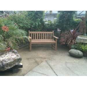   Premium Teak Wood Fairlight 4 Foot Bench Patio, Lawn & Garden