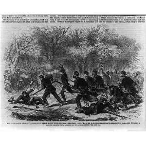  Civil War in America,fight at Balls Bluff,upper Potomac 