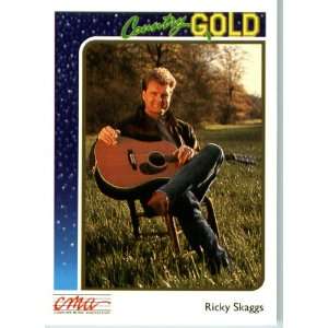   Card #41 Ricky Skaggs In a Protective Display Case!: Sports & Outdoors