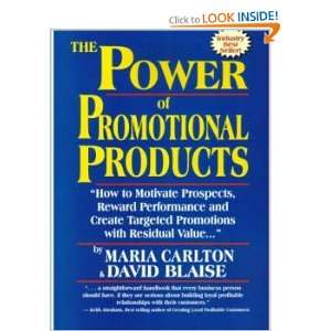  The Power of Promotional Products Maria Carlton Books
