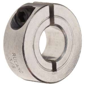 Ruland CL 33 A One Piece Clamping Shaft Collar, Aluminum, 2.063 Bore 