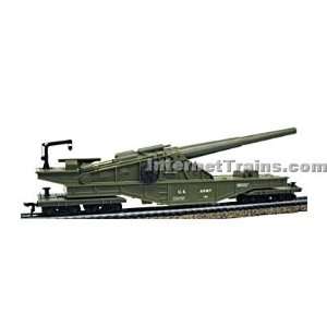 Model Power HO Scale Big Thunder Railway Gun   US Army 