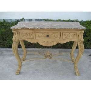  Classic Design WF B1163 Analisse 48W Marble Top Console Table 