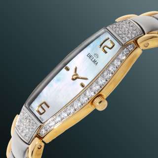 Delma Swiss Torino Mother of Pearl Dial Watch  