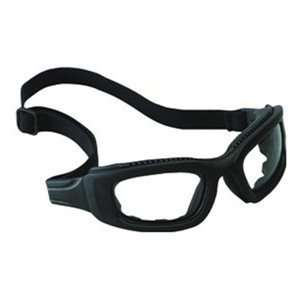  MAXIM 2x2 Black Frame Clear Lens Eyewear w/Strap