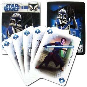 Star Wars Clone War Characters Playing Cards   One Deck  