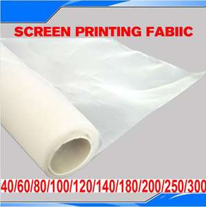 Silk Screen Printing Fabric Silk Net Fabric 1.3x3 Yard  