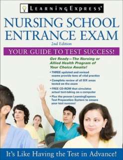   CliffsTestPrep Nursing School Entrance Exam by Fred N 
