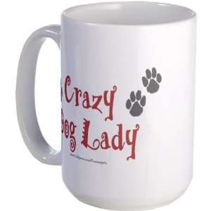 Crazy Dog Lady Pets Large Mug by CafePress:  Kitchen 
