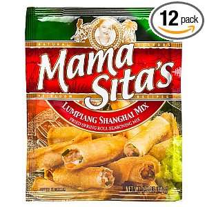Mama Sitas Lumpiang Shanghai Mix Fried Spring Roll Mix 40g (Pack of 