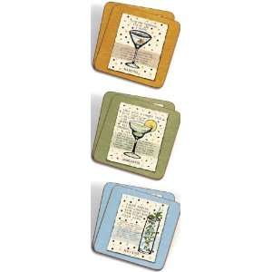  Sisson Imports 61011   Sisson Editions Cocktails Coasters 