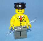 Lego minifig Classic Train Railway Employee 3225 4560 Men Lego 