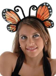  Orange Butterfly Headband Clothing