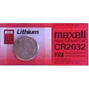  Maxell CR2032 3V Micro Lithium Cell Calculator Battery 