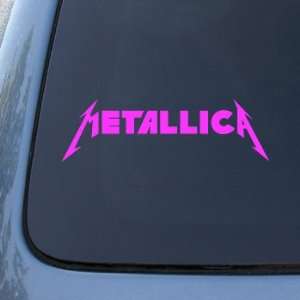  METALLICA   Vinyl Decal Sticker #A1356  Vinyl Color: Pink 