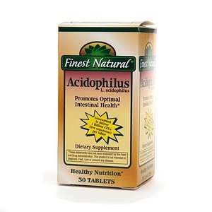  Finest Natural Acidophilus Tablets, 30 ea Health 