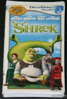 Shrek VHS  