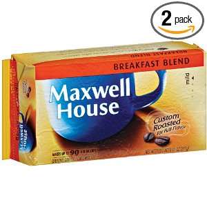 Maxwell House Breakfast Blend Ground Coffee, 11 Ounce Vacuum Pack 