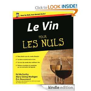 Le Vin Pour les Nuls (French Edition) Eric BEAUMARD  