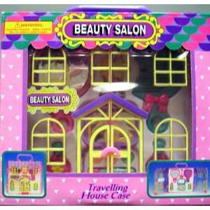  Kids Beauty Salon Make Up, Hair Traveling Case Everything 