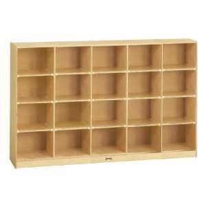  Baltic Birch 20 Cubby Mobile Storage Unit without Trays 