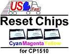 CMY Smart Reset CHIPs for HP LaserJet Laser Printer toner Cartridges 